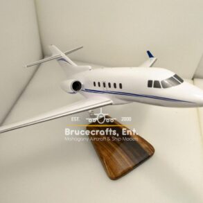 Model of Beechcraft Hawker 900XP with detailed craftsmanship.